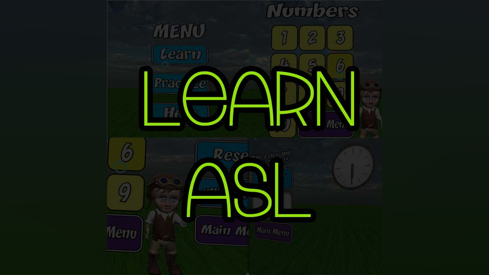 Learn American Sign Language in VR